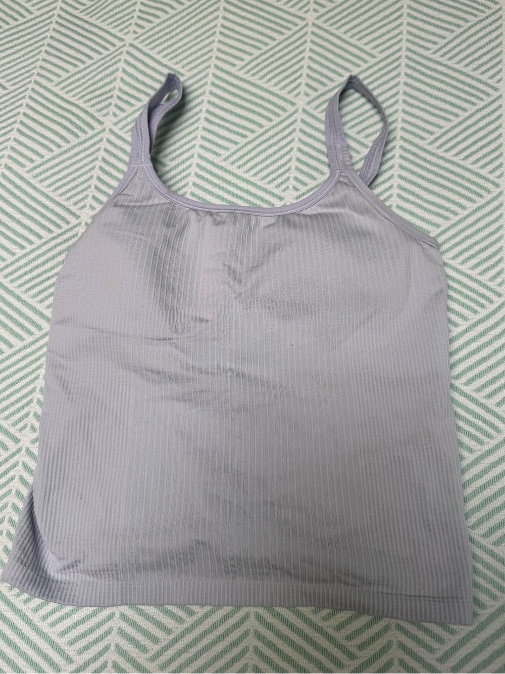 Lululemon Ebb to Street Scooped Neck Cropped Tank Top